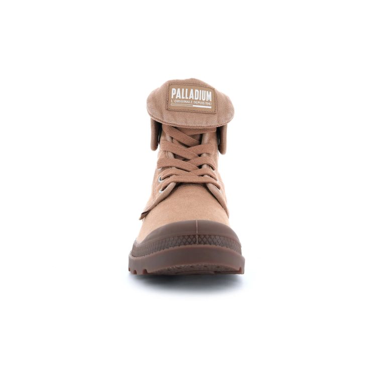 Bottes Palladium Baggy Homme Marron | FR RNU927J